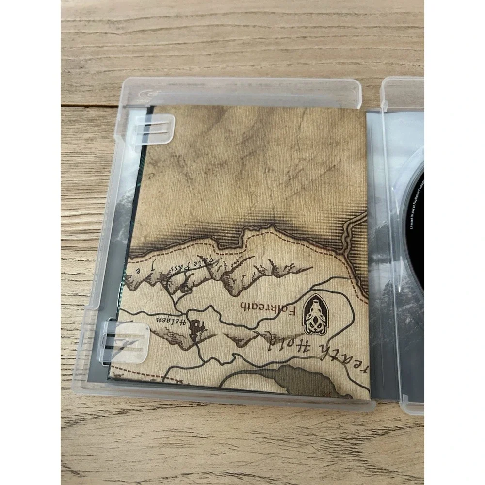 Elder Scrolls V: Skyrim (Sony Playstation 2011) w/‎ Map Complete Not Tested